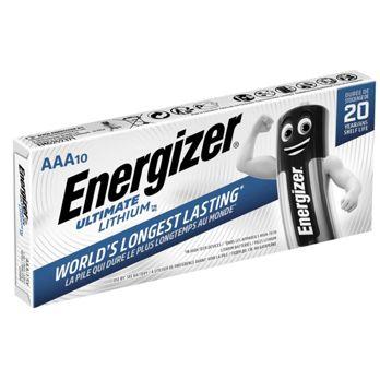 Foto: 1x10 ENERGIZER Ultimate Lithium Micro AAA LR 03 1,5V