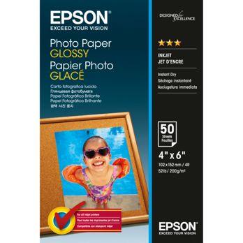Foto: Epson Photo Paper Glossy 10x15 cm 50 Blatt 200 g