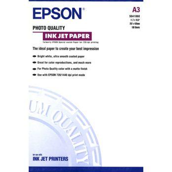 Foto: Epson Photo Quality Inkjet Paper A 3 102 g, 100 Blatt    S 041068