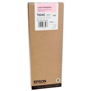 Foto: Epson Tintenpatrone light magenta T 606  220 ml     T 606C