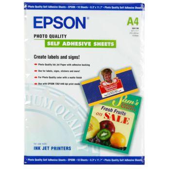 Foto: Epson Photo Quality Inkjet Paper A4,10 Bl,167 g selbstk. S 041106