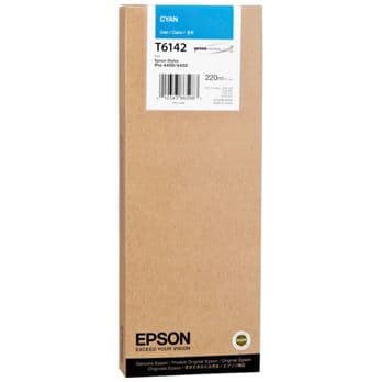 Foto: Epson Tintenpatrone cyan T 614  220 ml             T 6142