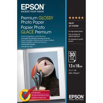 Foto: Epson Premium Glossy Photo Paper 13x18 cm, 30 Blatt, 255 g