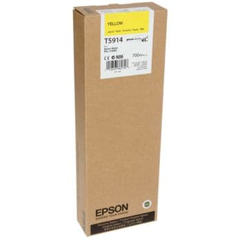 Foto: Epson Tintenpatrone yellow T 591  700 ml             T 5914