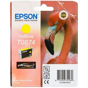 Foto: Epson Tintenpatrone yellow T 087                     T 0874