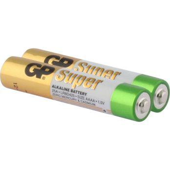 Foto: 1x2 GP Super Alkaline AAAA Batterien               03025AC2