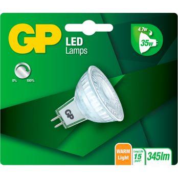 Foto: GP Lighting LED GU5.5 MR16 Refl. 4,7W (35W) 345 lm DIM  GP 084983