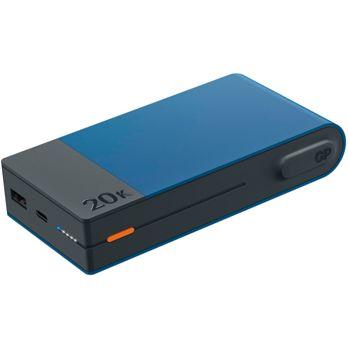 Foto: GP PowerBank MP20B      20000mAh USB-C/USB-A blau     130M20BBLUE