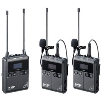 Foto: Godox WmicS1 Kit 2 UHF Lavalier Drahtlos System