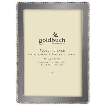 Foto: Goldbuch Ascoli silber     13x18 Metallrahmen silber       980313