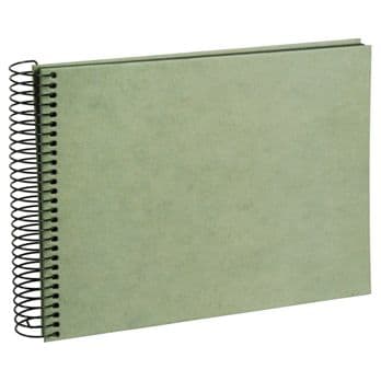 Foto: Goldbuch Hanf Smoke Green  24x17 40 Seiten Spiralalbum      20747