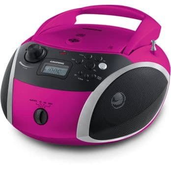 Foto: Grundig GRB 3000 BT pink/silber