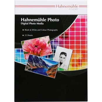 Foto: Hahnemühle Photo Glossy     A 3+ 260 g, 25 Blatt