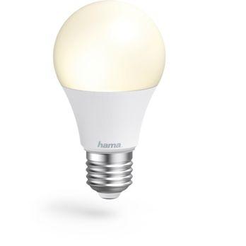 Foto: Hama WLAN-LED-Lampe E27 10W weiß, dimmbar, Birne      176600