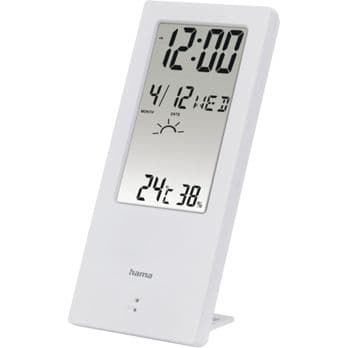 Foto: Hama Wetterstation TH-140 weiß Thermometer/Hygrometer    186366