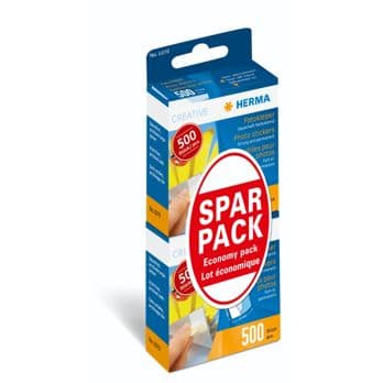 Foto: Herma Fotokleber Doppelpack 2x500 Stück Sparpack        1075