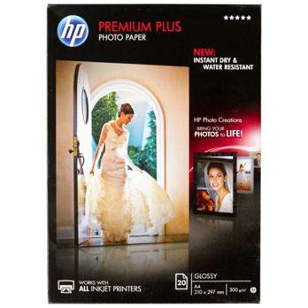 Foto: HP Premium Plus Photo Paper A 4 Glossy weiß, 20 Blatt, 300 g