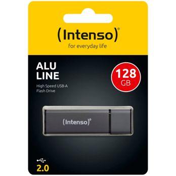Foto: Intenso Alu Line anthrazit 128GB USB Stick 2.0