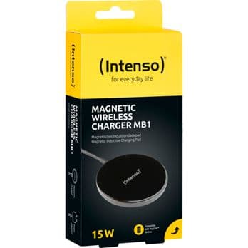 Foto: Intenso Magnetic Wireless Charger MB1 schwarz