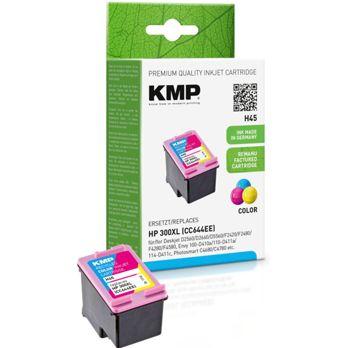 Foto: KMP H45 Tintenpatrone color komp. mit HP CC 644 EE Nr. 300XL