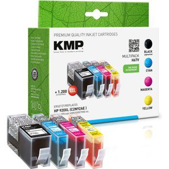Foto: KMP H67V Multipack BK/C/M/Y kompatibel mit HP Nr. 920 XL