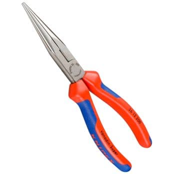 Foto: KNIPEX Flachrundzange mit Schneide 200 mm