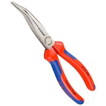 Foto: KNIPEX Flachrundzange mit Schneide 200 mm