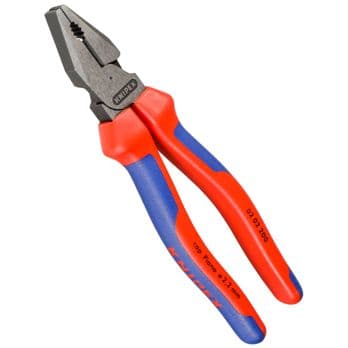 Foto: KNIPEX Kraft-Kombizange schwarz atramentiert poliert  200 mm