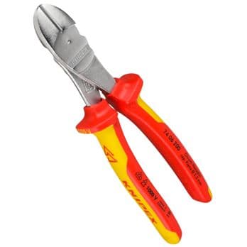 Foto: KNIPEX Kraft-Seitenschneider isoliert 200 mm