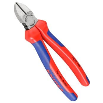 Foto: KNIPEX Seitenschneider schwarz atramentiert poliert 180 mm