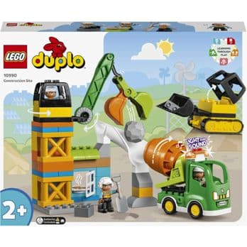 Foto: LEGO Duplo 10990 Baustelle mit Baufahrzeugen