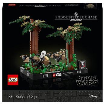 Foto: LEGO Star Wars 75353 Verfolgungsjagd a. Endor-Diorama