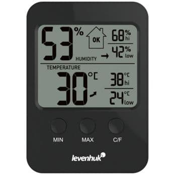 Foto: Levenhuk Wezzer BASE L30 Thermohygrometer schwarz