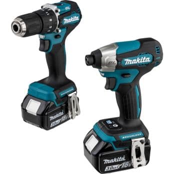 Foto: Makita DLX2414JX4 Akku-Set