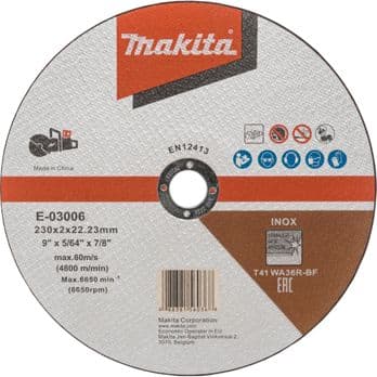 Foto: Makita E-03006 Trennscheibe 230x1,9mm INOX