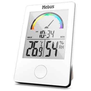 Foto: Mebus 11130 Thermo-Hygrometer           weiß