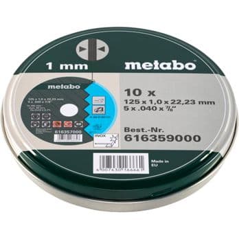 Foto: Metabo 10 Trennsch.-SP 125x1,0x 22,23