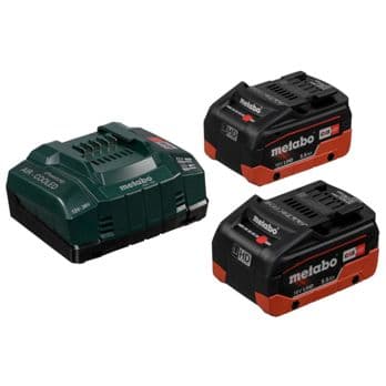 Foto: Metabo Basis-Set 2x 18V 5,5 Ah LiHD