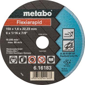 Foto: Metabo Flexiarapid 150x1,6x22,2 Inox