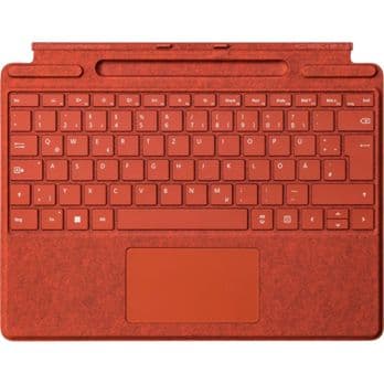 Foto: Microsoft Surface Pro Signature Keyboard Cover mohnrot