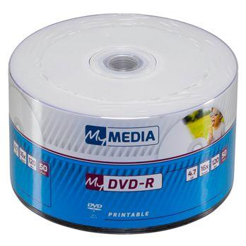 Foto: 1x50 MyMedia DVD-R 4,7GB 16x Speed Printable Wrap