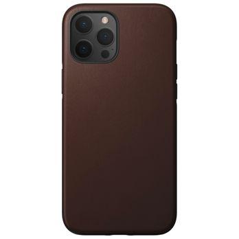 Foto: Nomad Modern Case MagSafe Rustic Brown leather iPhone 12 Pro Max