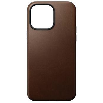 Foto: Nomad Modern Leather Case iPhone 14 Pro Max Rustic Brown