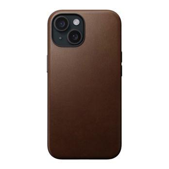 Foto: Nomad Modern Leather Case iPhone 15 Brown