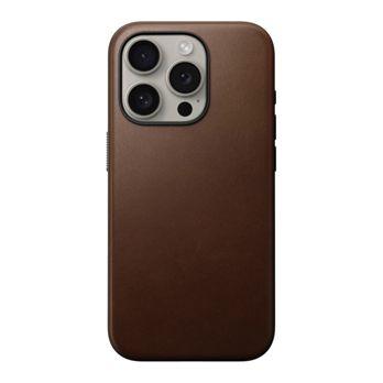 Foto: Nomad Modern Leather Case iPhone 15 Pro Brown