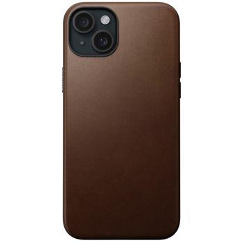 Foto: Nomad Modern Leather Case iPhone 15 Plus Brown