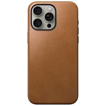 Foto: Nomad Modern Leather Case iPhone 15 Pro Max English Tan