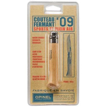 Foto: Opinel Taschenmesser No. 09 Edelstahlklinge mit Holzgriff