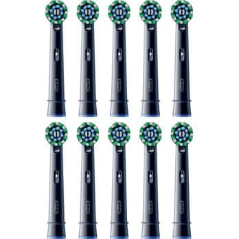 Foto: Oral-B Aufsteckbürsten schwarz Pro CrossAction 10er