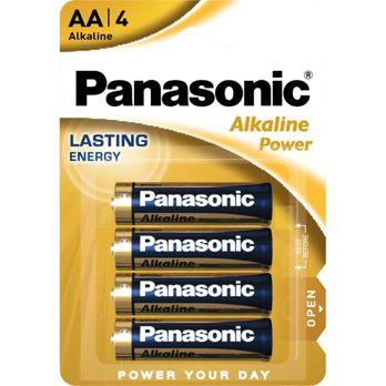 Foto: 1x4 Panasonic Alkaline Power Mignon LR6 AA